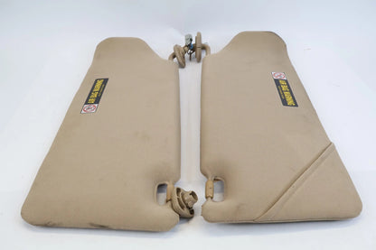 2005-2007 HONDA ODYSSEY SUNVISOR SUN VISORS SHADE SET LH RH W MIRROR LIGHTED OEM