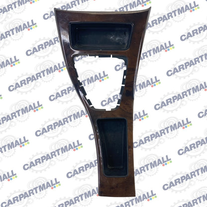 2007-2012 BMW 328I A/ T FRONT CENTER CONSOLE SHIFT SHIFTER MOLDING BEZEL TRIM
