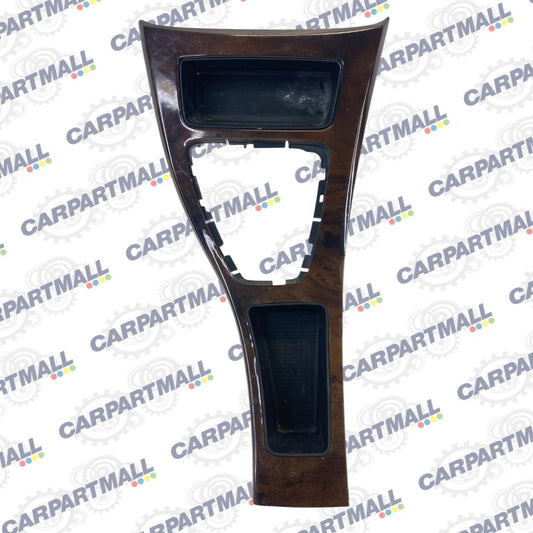2007-2012 BMW 328I A/ T FRONT CENTER CONSOLE SHIFT SHIFTER MOLDING BEZEL TRIM