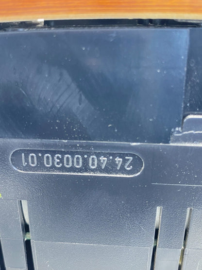 2000-2006 MERCEDES-BENZ S430 CENTER DASH RADIO BEZEL W/ HVAC CLIMATE CONTROL