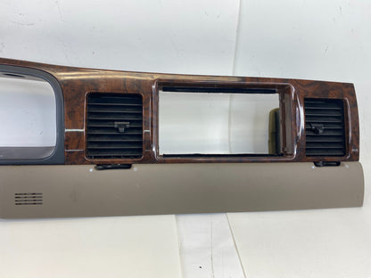 1998-2002 Lincoln Town Car Dash Cluster & Radio Bezel w/ Air Vent F7AH-19893-AAW