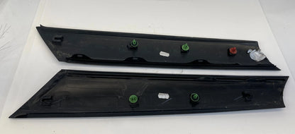 2007-2015 Mini Cooper Front A Pillar Exterior Molding Trim Cover Pair Set OEM