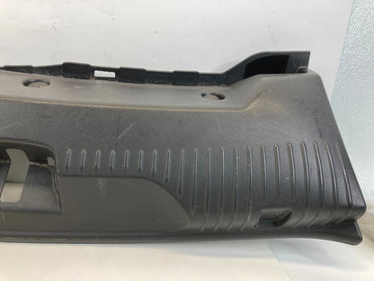 2009-2015 JAGUAR XF REAR TRUNK SILL SCUFF PLATE COVER TRIM 8X23-54406A64 OEM