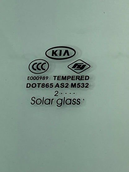 11 12 13 14 15 16 Kia Optima Rear Right Side Door Vent Window Quarter Glass OEM