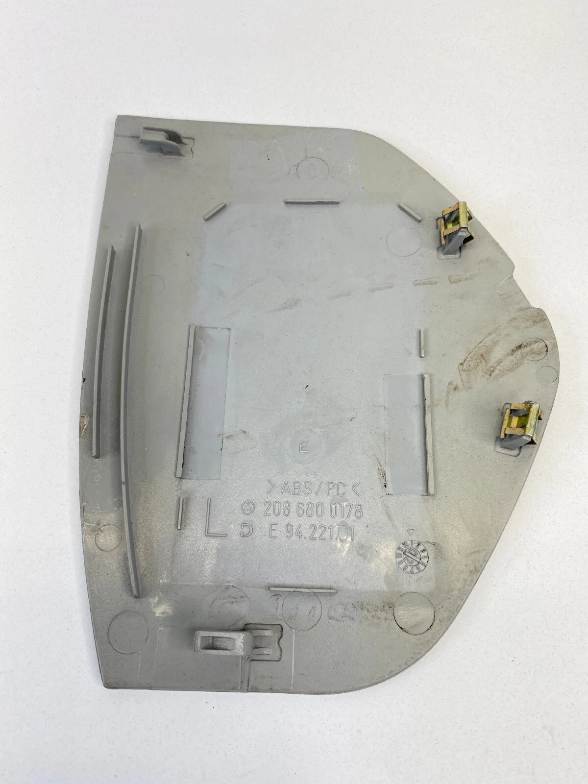 1999-2003 MERCEDES-BENZ CLK430 DASH LEFT SIDE END CAP COVER TRIM 2086800178 OEM