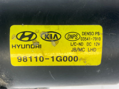 06 07 08 09 10 11 Hyundai Accent Windshield Wiper Motor Assembly 98110-1G000 OEM