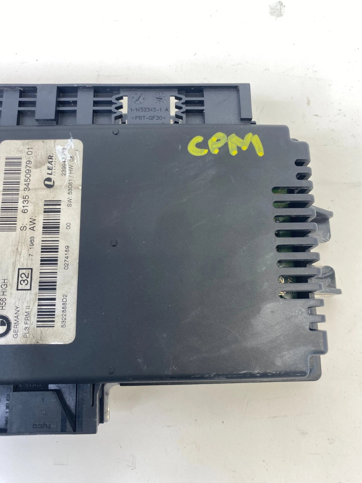 2007-2009 MINI COOPER FOOTWELL LIGHT CONTROL UNIT MODULE OEM 6135-3450979-01