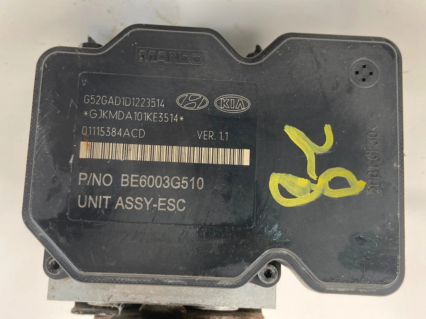 14-16 HYUNDAI ELANTRA 1.8L A/T FWD ABS ANTI LOCK BRAKE PUMP MODULE 58920-3X630