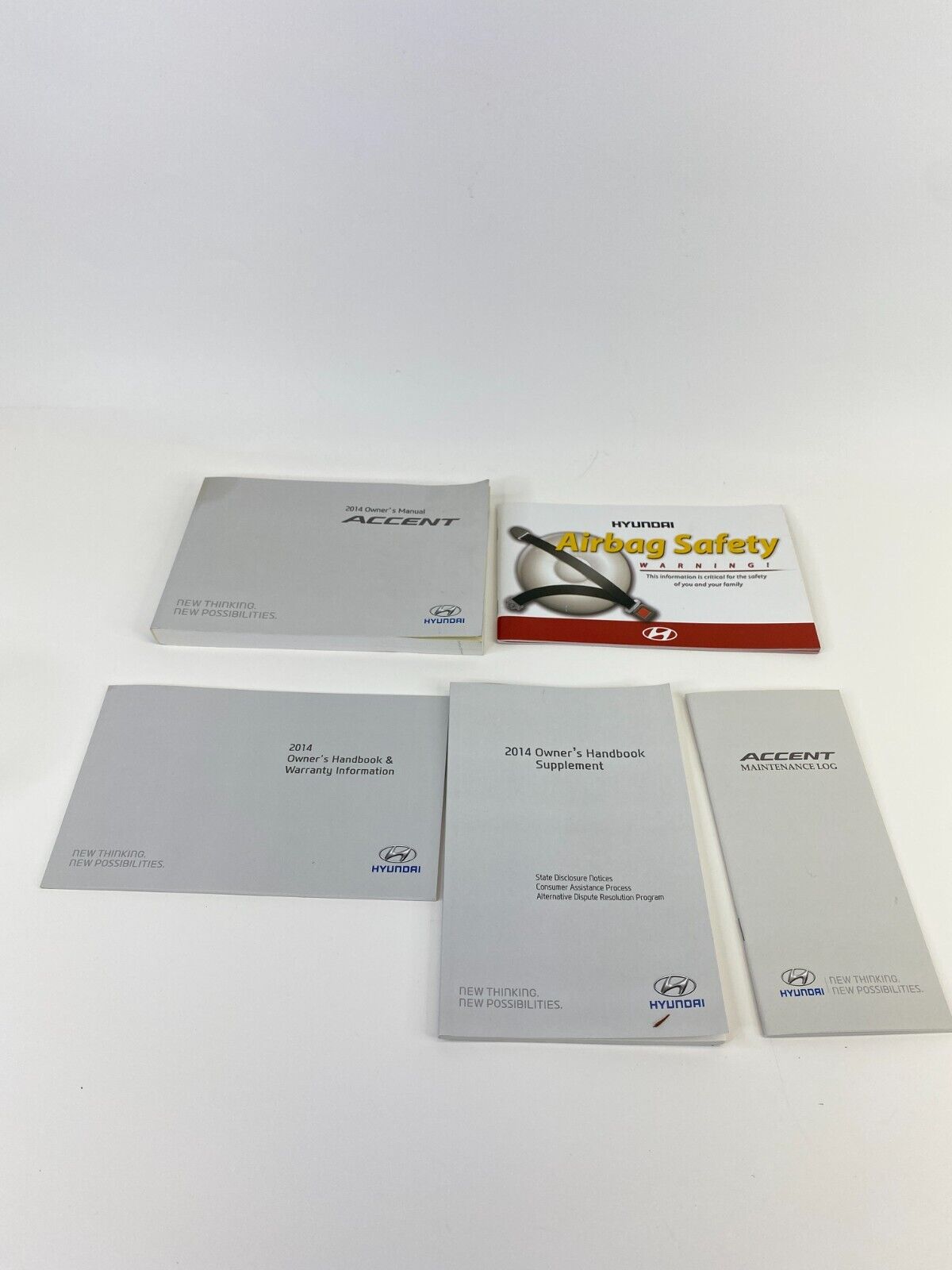 2014 Hyundai Accent Owners User Manual Warranty Information Handbook Set OEM