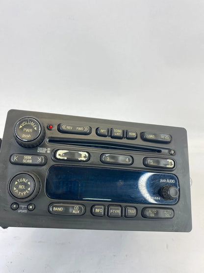 2003-2006 CHEVROLET TAHOE YUKON AM/FM RADIO RECEIVER CD DISC PLAYER 25753974 OEM