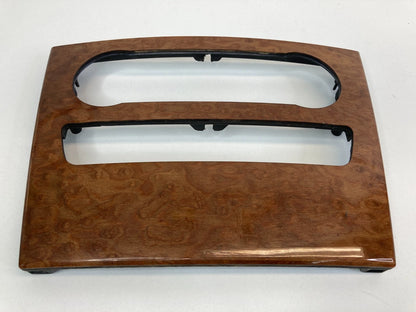 2006-2011 MERCEDES-BENZ ML 350 ML350 LOWER DASH RADIO BEZEL TRIM PANEL WOOD