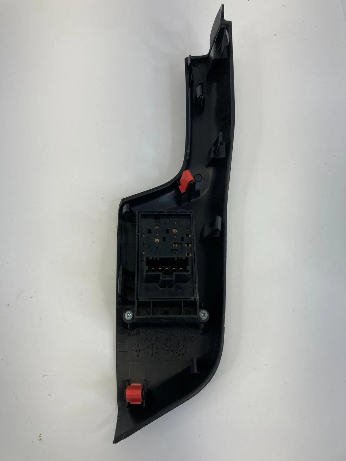 12-15 HONDA CIVIC REAR LEFT DOOR WINDOW SWITCH W/ TRIM BEZEL 83791TR0A010M1 OEM