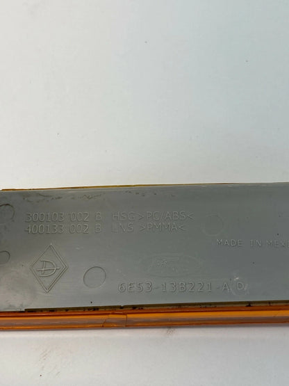 2006-2009 FORD FUSION FRONT LEFT DRIVER SIDE MARKER LIGHT LAMP 6E53-13B221-AD