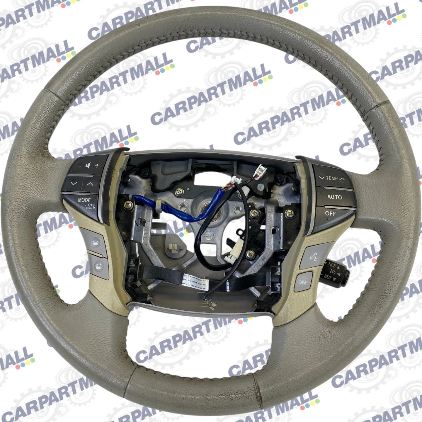 11 12 TOYOTA AVALON STEERING WHEEL W/ AUDIO CLIMATE CRUISE PHONE CONTROLS OEM