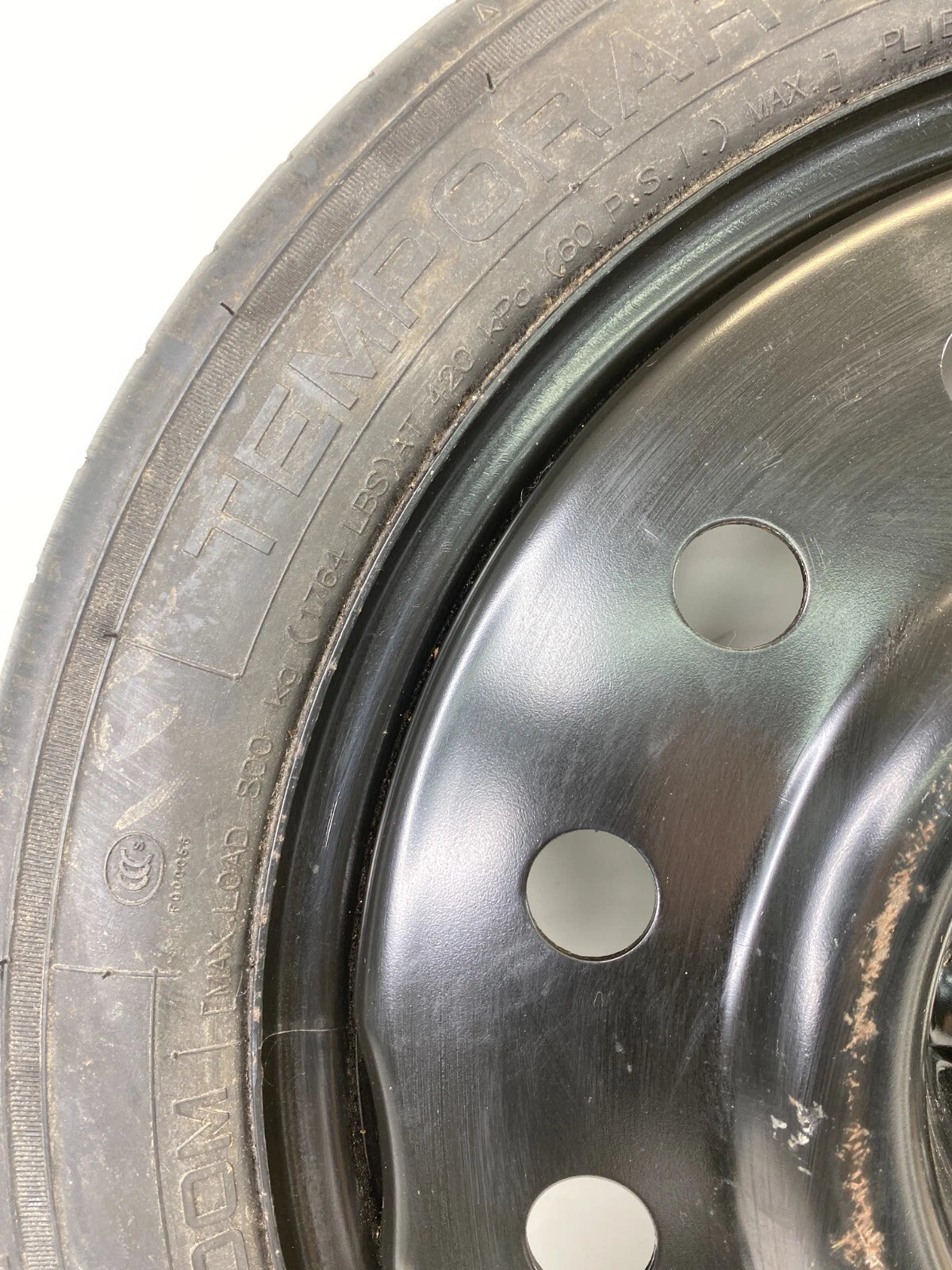 00-13 CHEVY IMPALA 12-15 CAPTIVA SPORT EMERGENCY SPARE TIRE COMPACT T135/70 R16