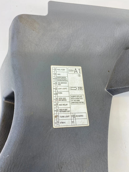 05-08 HONDA PILOT FRONT LEFT DRIVER SIDE PILLAR COWL TRIM KICK PANEL 83161S9V