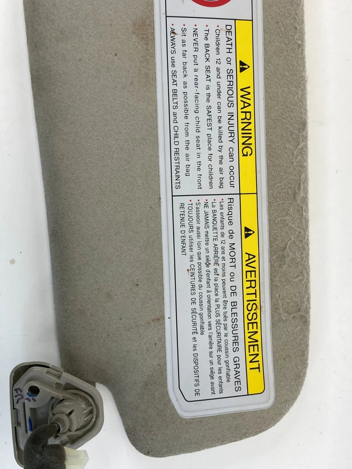 2003-2006 INFINITI G35 BASE SEDAN SUNVISOR SUN VISOR SHADE PAIR SET OEM