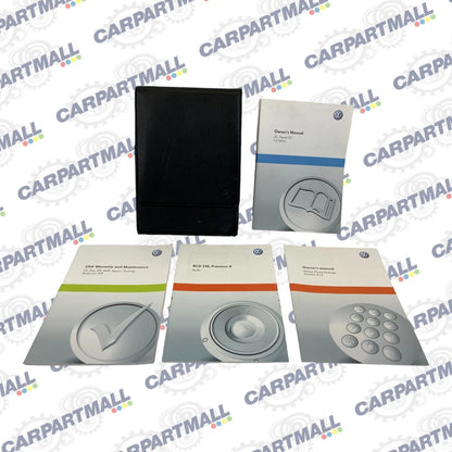 2011 VOLKSWAGEN CC OWNER'S GUIDE USERS MANUAL WARRANTY INFORMATION W/ CASE