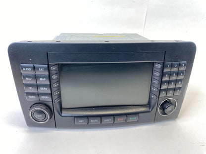 2007 2008 MERCEDES-BENZ GL450 06-08 ML500 AM/FM RADIO CD DISC NAVIGATOR SCREEN