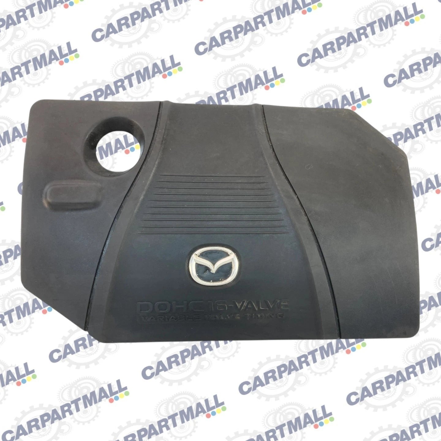 2006 2007 MAZDA5 MAZDA 5 2.3L L4 A/T ENGINE COVER MOTOR DUST TRIM L3K2-102-F1