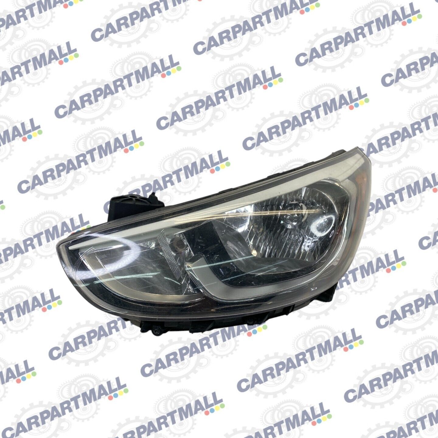 2015-2017 Hyundai Accent Front Left Driver Side Halogen Headlight 92101-1R7XX