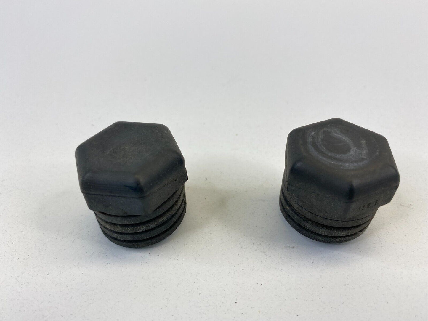 2004-2008 Mitsubishi Endeavor Front Hood Bumper Rubber Damper Pair Set OEM