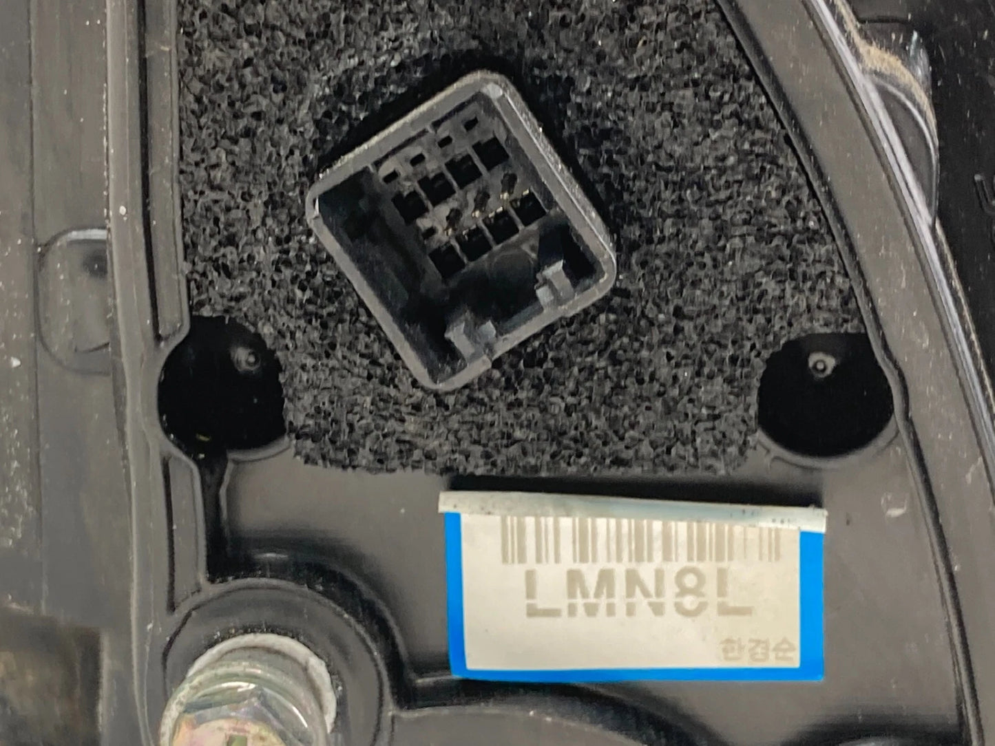 2006 2007 HYUNDAI ACCENT FRONT LEFT DRIVER SIDE VIEW POWER DOOR MIRROR E13027427