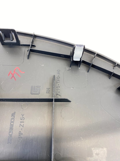 2010 2011 HONDA ACCORD CROSSTOUR DASH RIGHT SIDE END CAP COVER PANEL BEZEL OEM