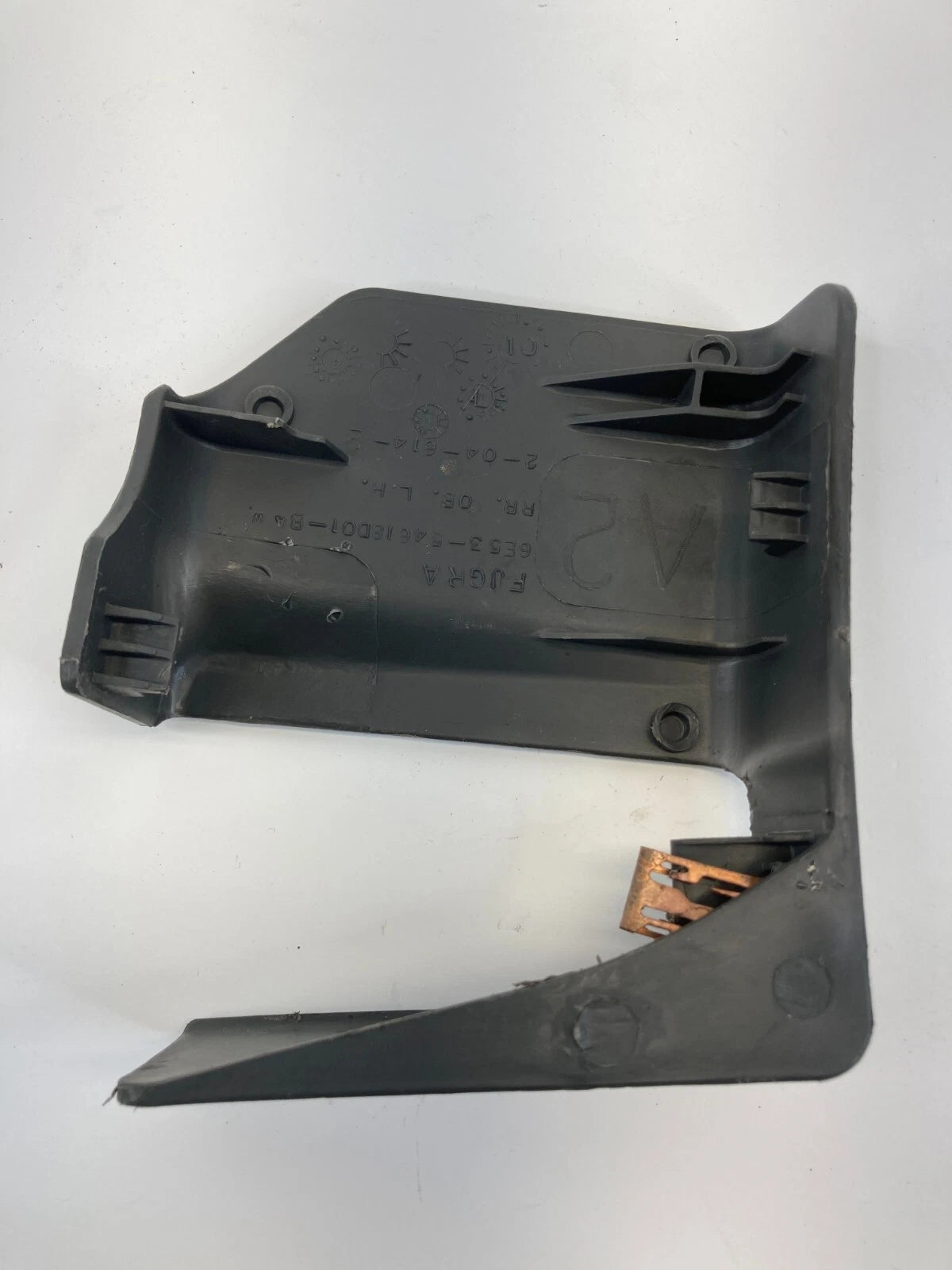 2006-2012 FORD FUSION FRONT SEAT TRACK RAIL COVER TRIM 6E53-54618D01-BA OEM