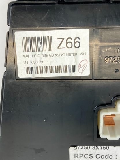 2009-2011 Hyundai Elantra 1.8L Dashboard A/C AC Climate Control Unit 97250-3X150