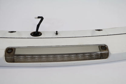 04-09 TOYOTA PRIUS REAR UPPER TRUNK SPOILER WING W/ THIRD BRAKE LIGHT WHITE OEM
