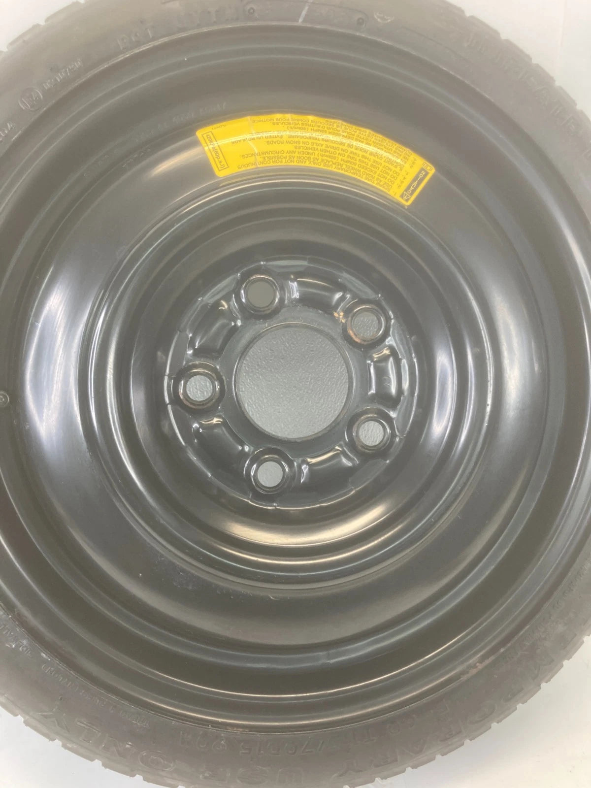 2010-2013 MAZDA 3 MAZDA3 EMERGENCY SPARE TIRE WHEEL COMPACT DONUT T115/70D15 90M