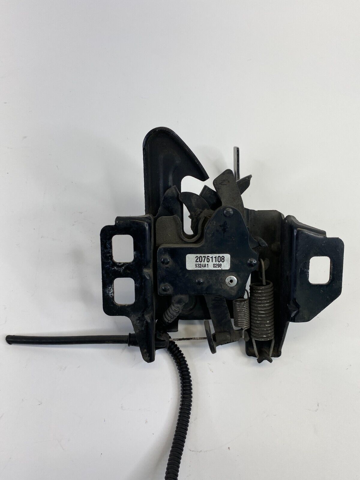 07 08 09 10 11 12 GMC Acadia Front Hood Lock Latch Release Actuator 20761108 OEM