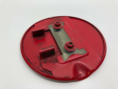 90-97 OLDSMOBILE CUTLASS SUPREME COUPE FUEL FILLER LID DOOR GAS COVER RED OEM