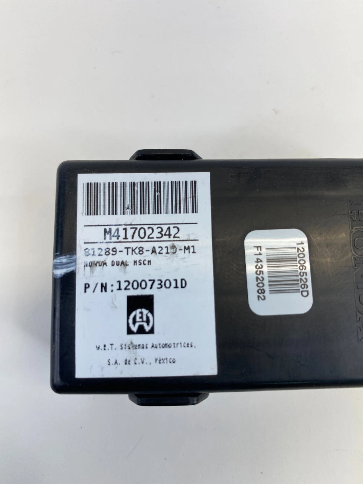 11-17 HONDA ODYSSEY FRONT RIGHT SEAT HEATER CONTROL MODULE 81289-TK8-A210-M1 OEM