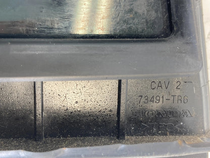 2013-2015 Honda Civic Rear Left Side Quarter Vent Window Glass 73491-TR6 OEM