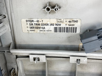 2009-2014 VOLKSWAGEN ROUTAN REAR CENTER ROOF OVERHEAD CONSOLE 5KR16DW1AA OEM