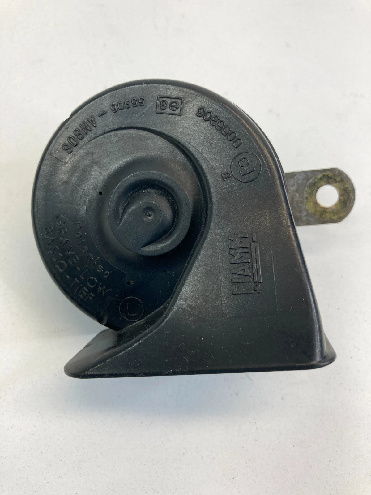 2002-2008 MINI COOPER LOW TONE HORN NOTE SIGNAL ALARM SIREN E3-0055306 OEM