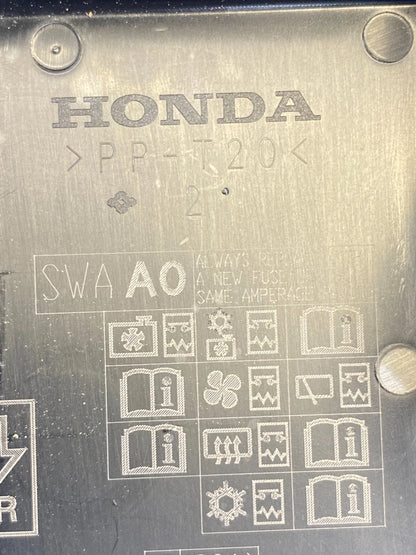 2007-2011 HONDA CR-V 2.4L ENGINE FUSE RELAY BOX COMPARTMENT SWA-0130 OEM