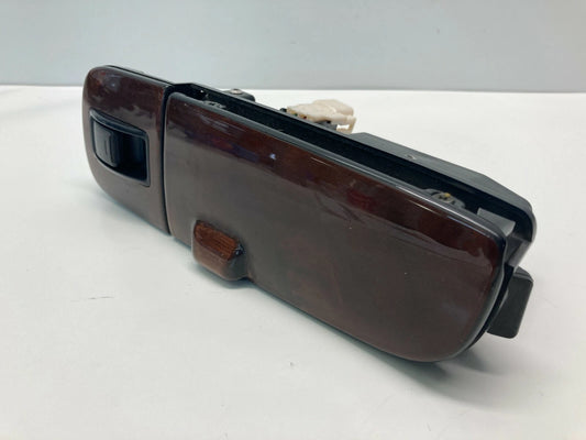 95-97 LEXUS LS400 REAR LH WINDOW SWITCH CONTROL W/ ASHTRAY WOODGRAIN 5741350010