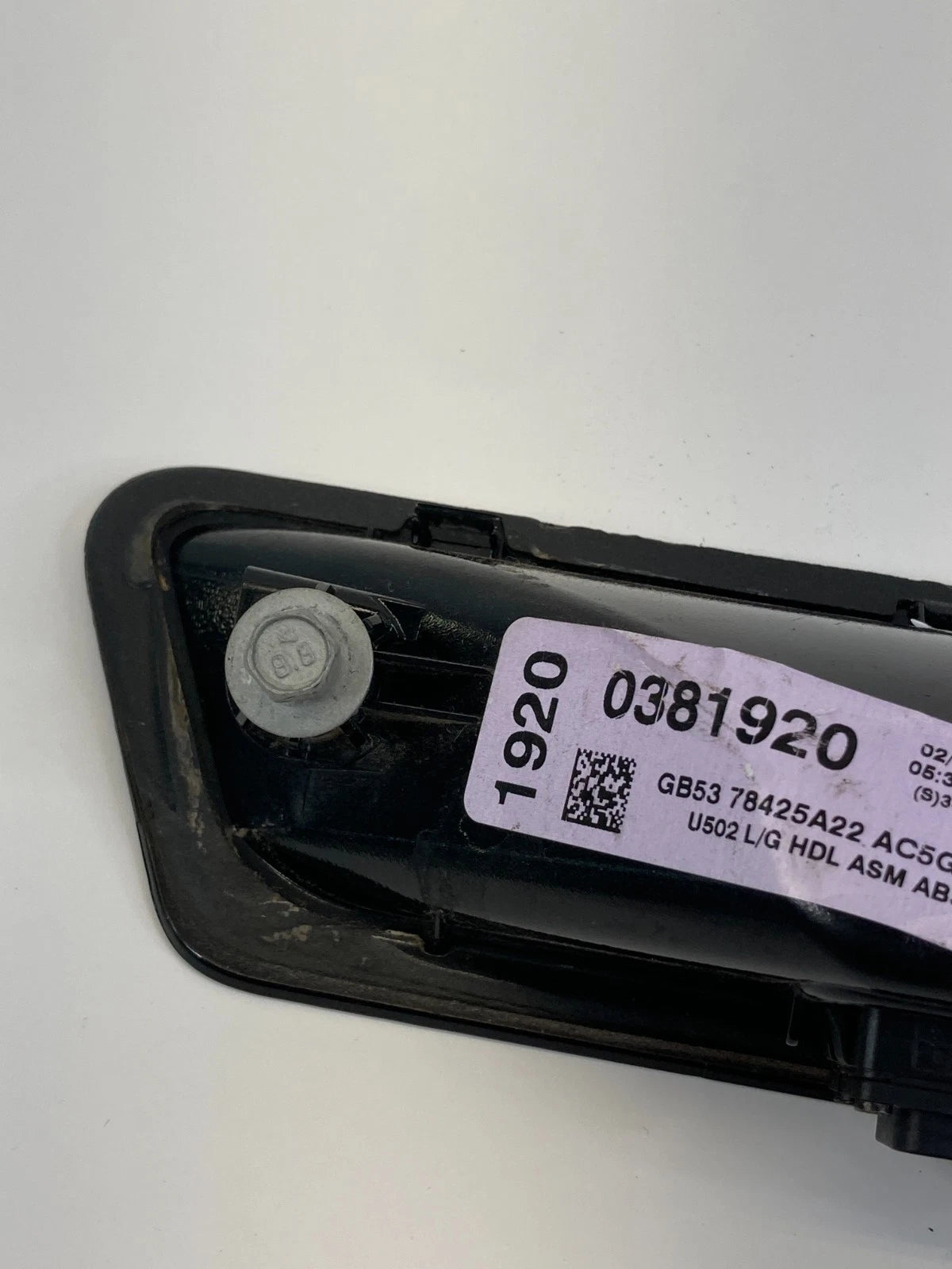 16-19 FORD INTERCEPTOR TAILGATE LIFTGATE BACK DOOR RELEASE HANDLE GB5378425A22AC