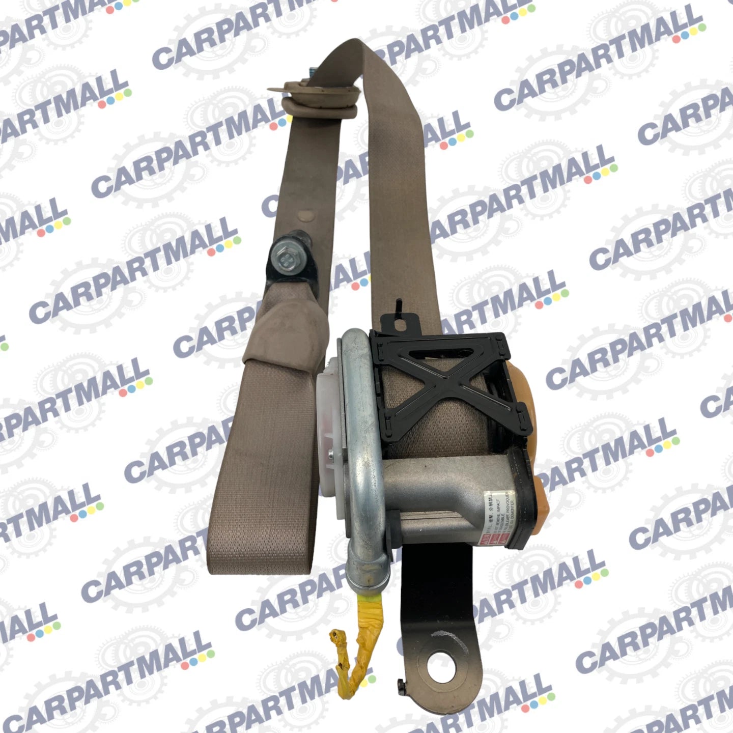 2008 2009 2010 KIA SPORTAGE FRONT LEFT DRIVER SIDE SEAT BELT RETRACTOR TAN OEM