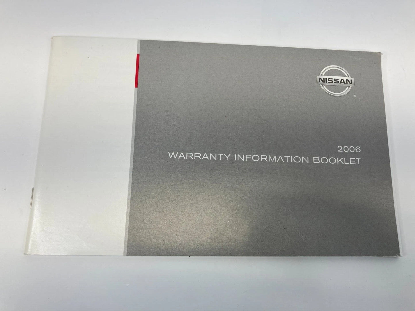2006 NISSAN ALTIMA OWNERS MANUAL INFORMATION GUIDE MAINTENANCE BOOK SET W/ CASE