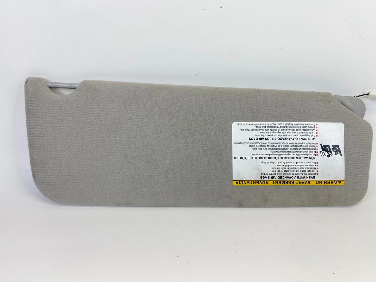 2005-2010 TOYOTA SIENNA ROOF LEFT DRIVER SUNVISOR SUN VISOR SHADE CLOTH