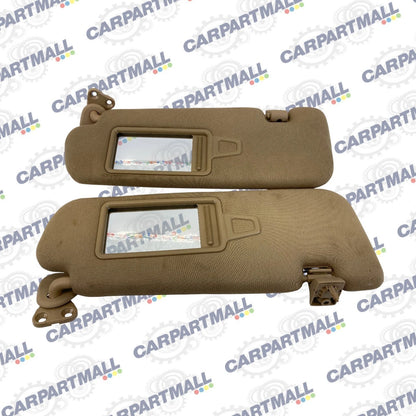 2011-2014 HYUNDAI SONATA LEFT & RIGHT SUNVISOR SUN VISOR PAIR OEM
