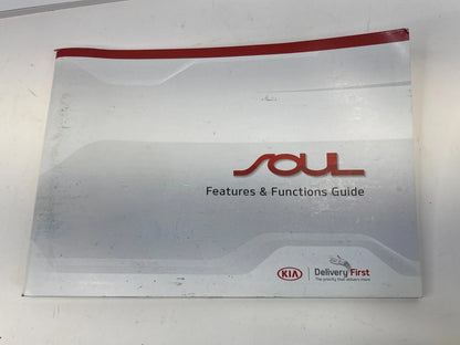 2016 16 KIA SOUL OWNER'S OWNERS MANUAL WARRANTY GUIDE BOOK SET OEM