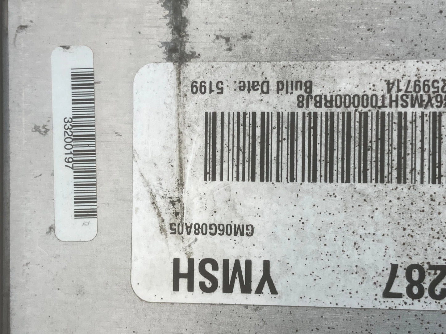 2006 CHEVROLET HHR 2.2L AT ENGINE CONTROL UNIT MODULE ECU ECM 12604287 OEM