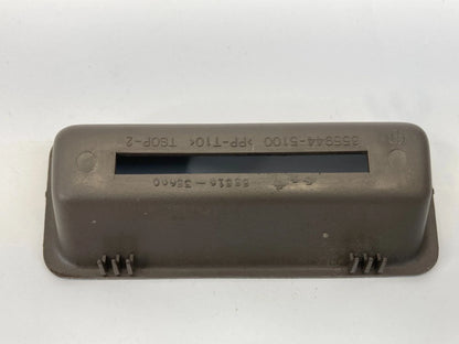 96-02 TOYOTA 4RUNNER CENTER CONSOLE REAR CLIMATE CONTROL BEZEL OEM 55519-35090