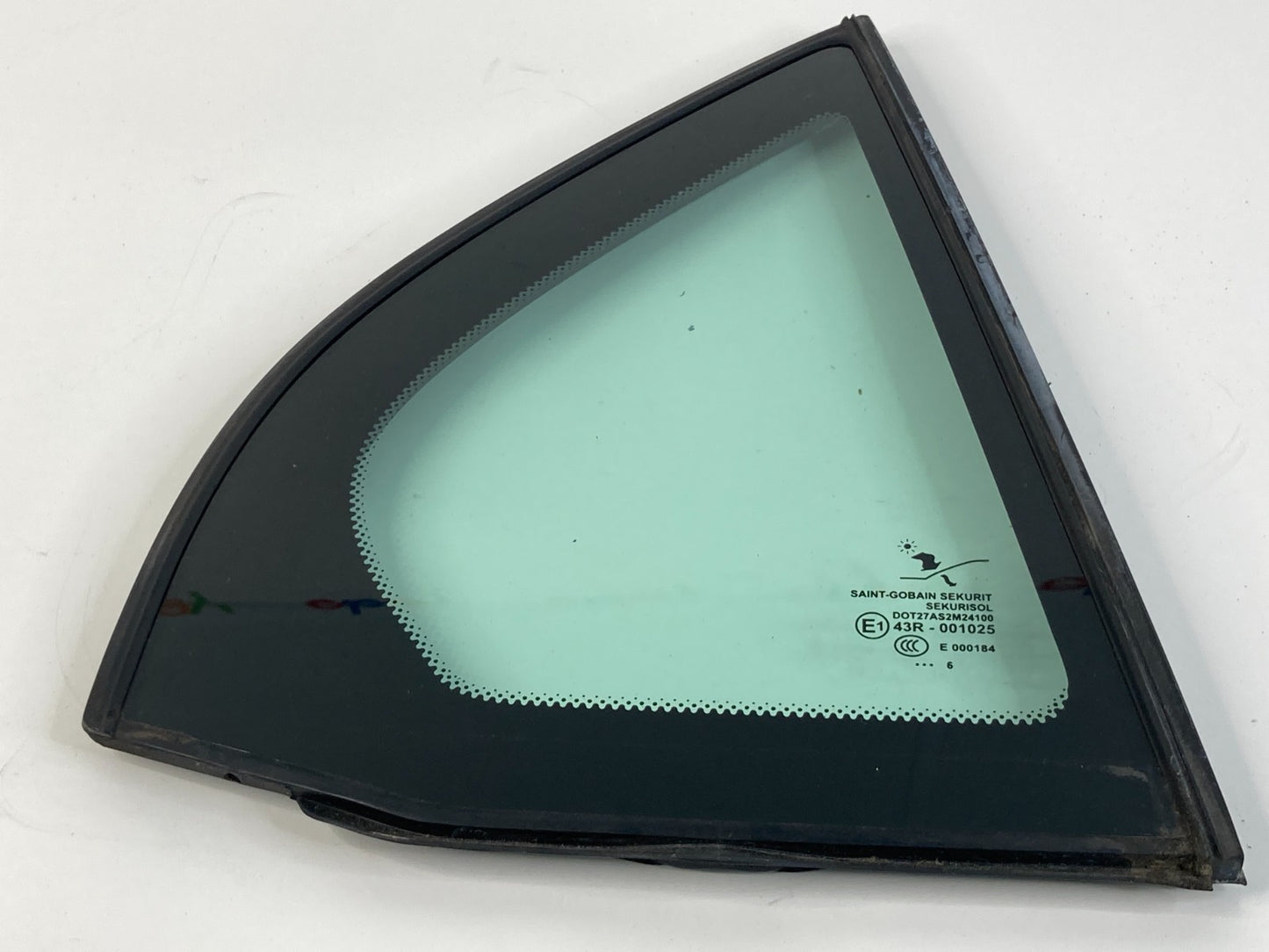 2003-2011 Saab 9-3 Rear Right Door Window Glass Vent Quarter Panel E143R-001025