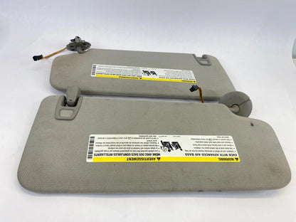 2011-2017 CHEVROLET EQUINOX LEFT RIGHT SUN VISOR PAIR SET W/ VANITY MIRROR OEM